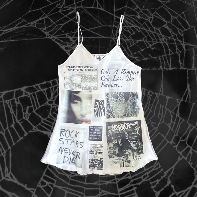 ROCK STARS NEVER D!E // Custom Dress