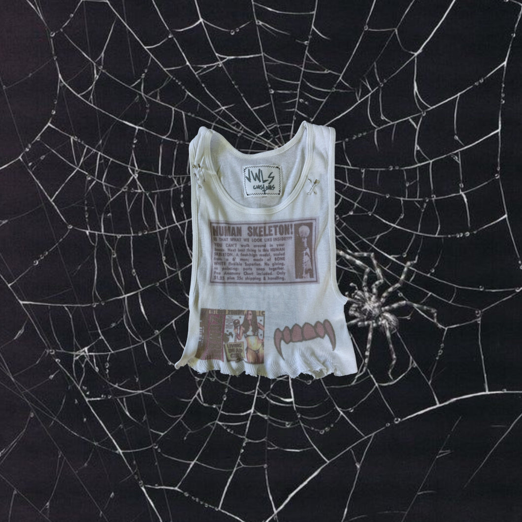 HUMAN SKELETON! // Custom Tank