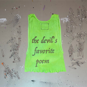 DEVIL’S FAVORITE // Custom Tank
