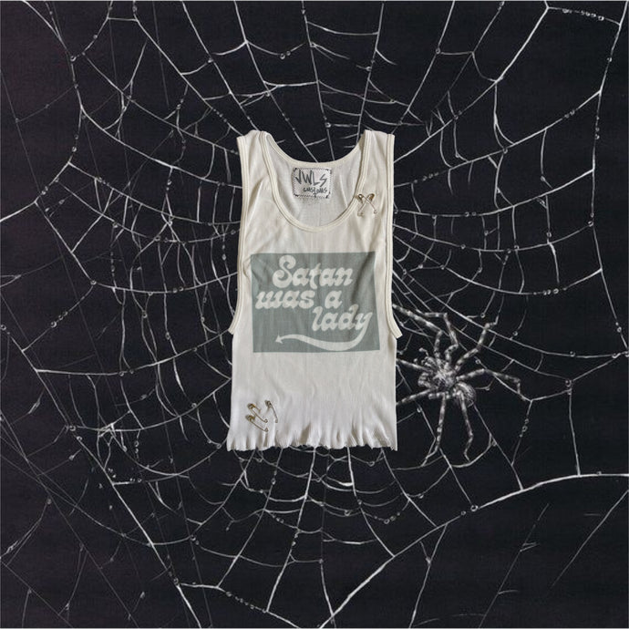 SATAN WAS A LADY // Custom Tank