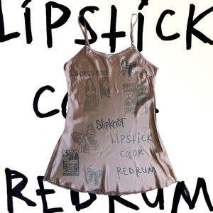 LIPSTICK COLOR REDRUM // Custom Dress