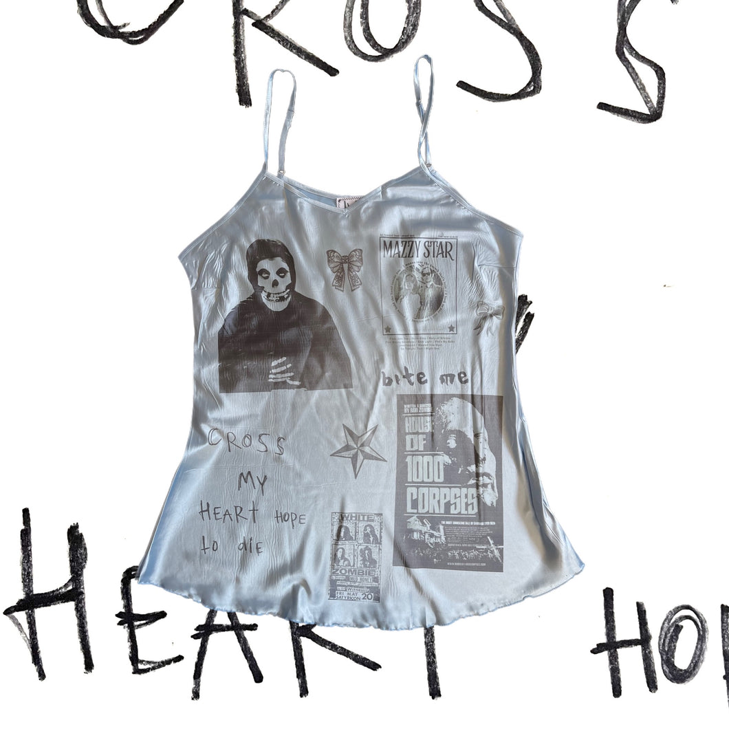 CROSS MY HEART // Custom Dress