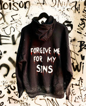 Load image into Gallery viewer, FORGIVE ME FOR MY SINS // Custom Hoodie