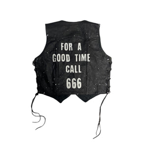 THE DEVIL’S WORK // Custom Vest