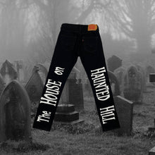 Load image into Gallery viewer, HOUSES OF HORROR // Custom Jeans