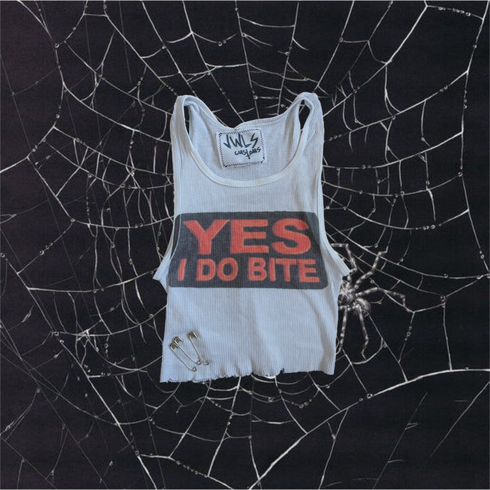 YES I BITE // Custom Tank