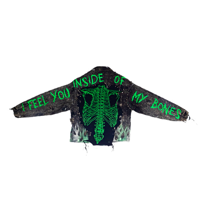 BONES // Custom Denim Jacket