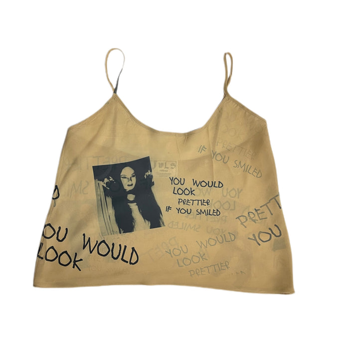 PRETTIER IF YOU SMILED // Custom Top