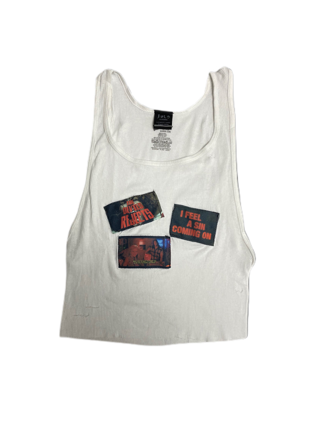 WE LIKE TO GET F*CKED UP // Custom Top