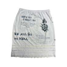 Load image into Gallery viewer, WE ALL GO TO HELL // Custom Skirt