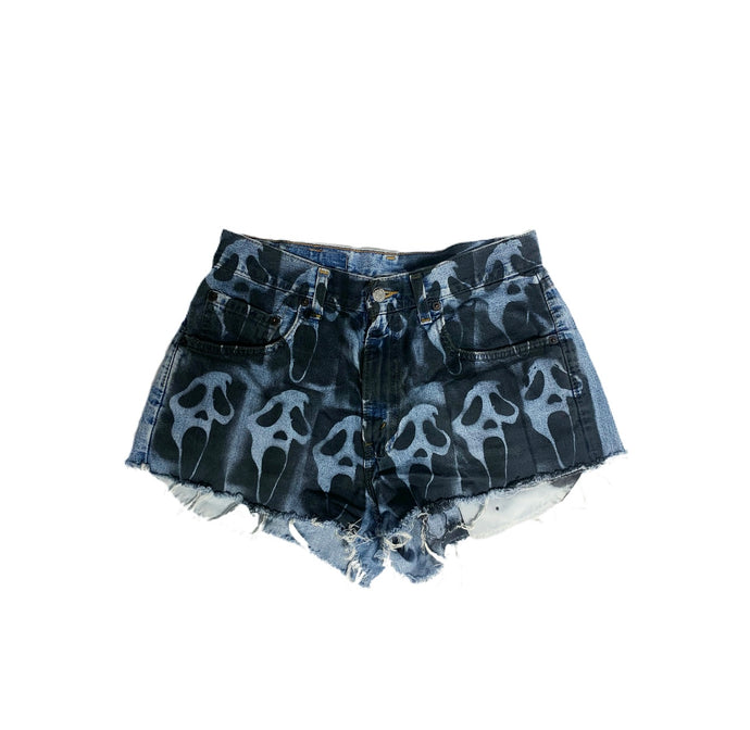 SCREAM FOR ME // Custom Denim