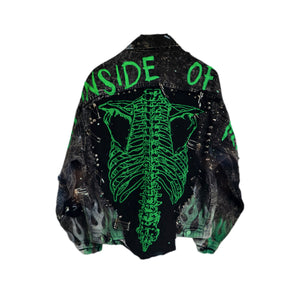 BONES // Custom Denim Jacket