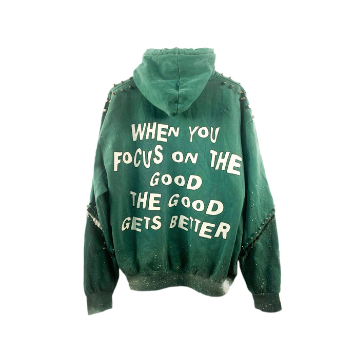 FOCUS ON THE GOOD // Custom Hoodie
