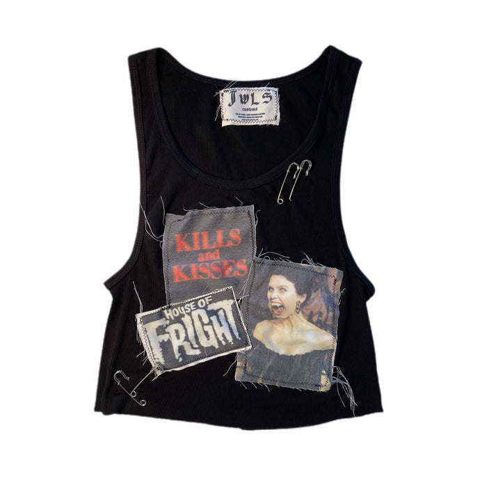 HOUSE OF FRIGHT // Custom Top